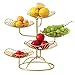 HOMDO Corbeille à Fruits à étages Corbeille à Fruits 5 étages, Séparable Porte-Fruits en Métal, Support à Fruits et légumes, Rangement pour Conserver Fruits et légumes Frais