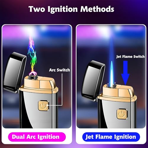 Encendedor de Mecha Doble Recargable USB miniatura 2