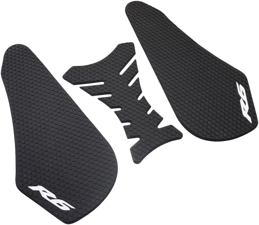 Motorcycle Tank Grip Side Decals Anti Slip Tank Pad Stickers for Yamaha YZFR6 YZF R6 YZF-R6 2003 2004 2005 Tank Grips