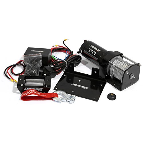 Winch eléctrico ATV 3000 lbs 12V PCE553.1002 Speedmaster miniatura 1