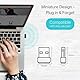 TP-Link Archer T2U Nano AC600 USB WLAN Stick Adapter(433MBit/s 5GHz, 200MBit/s 2,4GHz, WPA und WPA2-Verschlüsselungs-Standard, Windows 11/10/8.1/8/7/XP, Mac OS 10.15 und früher) schwarz/gold