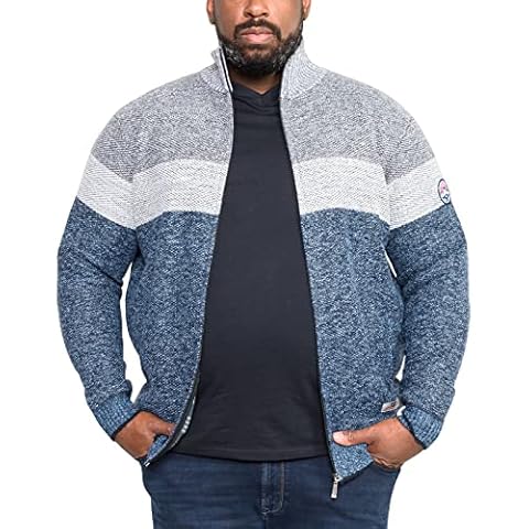 Duke D555 Mens Westbury Big Tall King Size Full Zip Sweatshirt Jacket - 6XL Cover