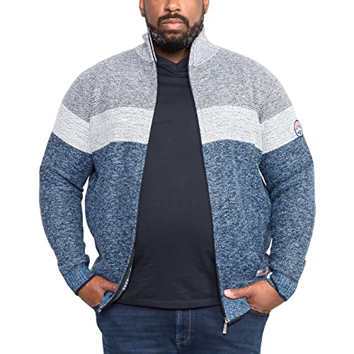 Duke D555 Westbury Sweat zippé pour homme Bleu, bleu, 6X-Large Cover