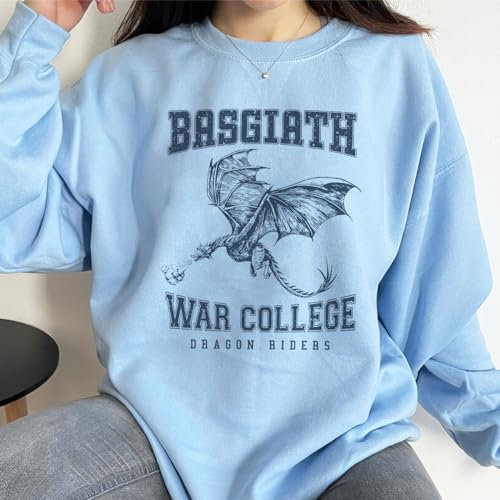 Basgiath War College Sweatshirt, Fourth Wing Book Dragon Rider Rebecca Sweater, Bookish Sweatshirt4