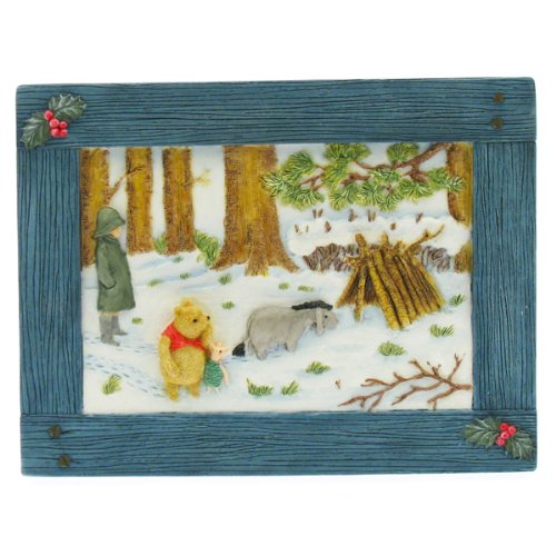 Classic Pooh - A Home for Eeyore Wall Plaque - Blue