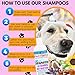 Shampoo Conditioner Bundle for Pets. All-Natural Organic & Non-Toxic. Deshedding & Detangling Fast Relief for Dry Skin, Sensitive Skin Safe, Tear-Free. Remove Odors Clean & Nourish Their Coat