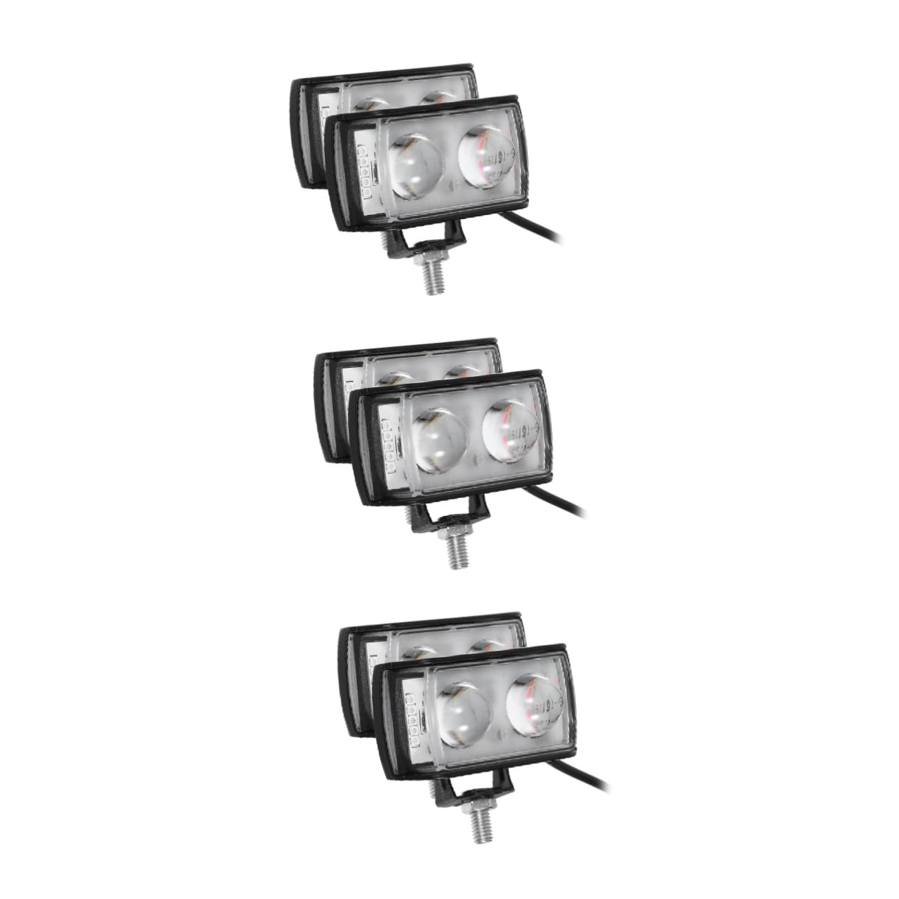 Gatuida 3paia Luce Led Quadrata Per Auto e Design Installazione Facile Illuminazione Potente Per Guida Notturna e Off-road
