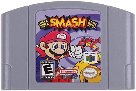 Amazon.com: Super SmashBros. n64 - Video Game Cartridge Card ...