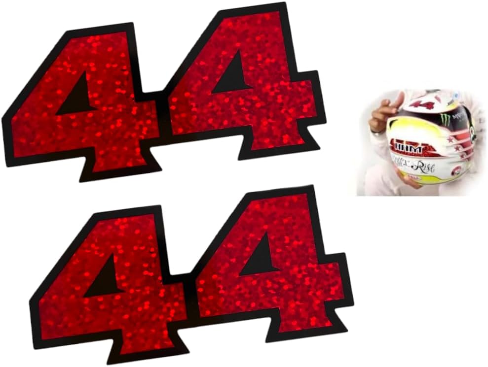 Lewis Hamilton Sticker Helmet 44 2016 2017 2018 ' Sparkle ' F1 vinyl