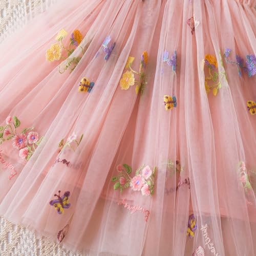 Image of Nileafes Girls Princess Mini Mouse Costume Toddler Birthday Party Fancy Dress Up