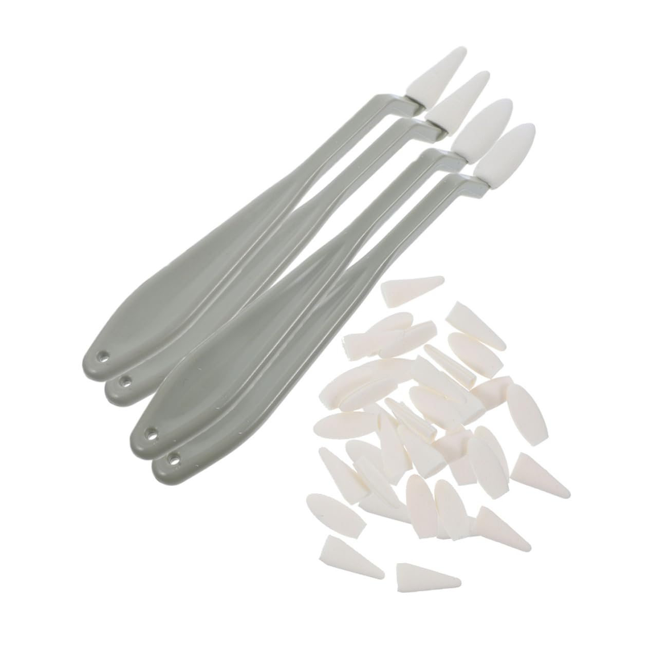 GRIRIW Sponge for Painting Art Sponge 2 Sets Sketching Blender Sponge Replacement Heads for Art Tools Highlighter Detail Blenders Ideal for Drawing and Cleaning Art Supplies