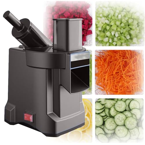 Procesador eléctrico de verduras multifuncional acero inoxidable