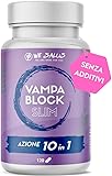 VAMPA BLOCK SLIM, Menopausa Integratori Vampate, 120 Capsule (4 Mesi), Azione 10...