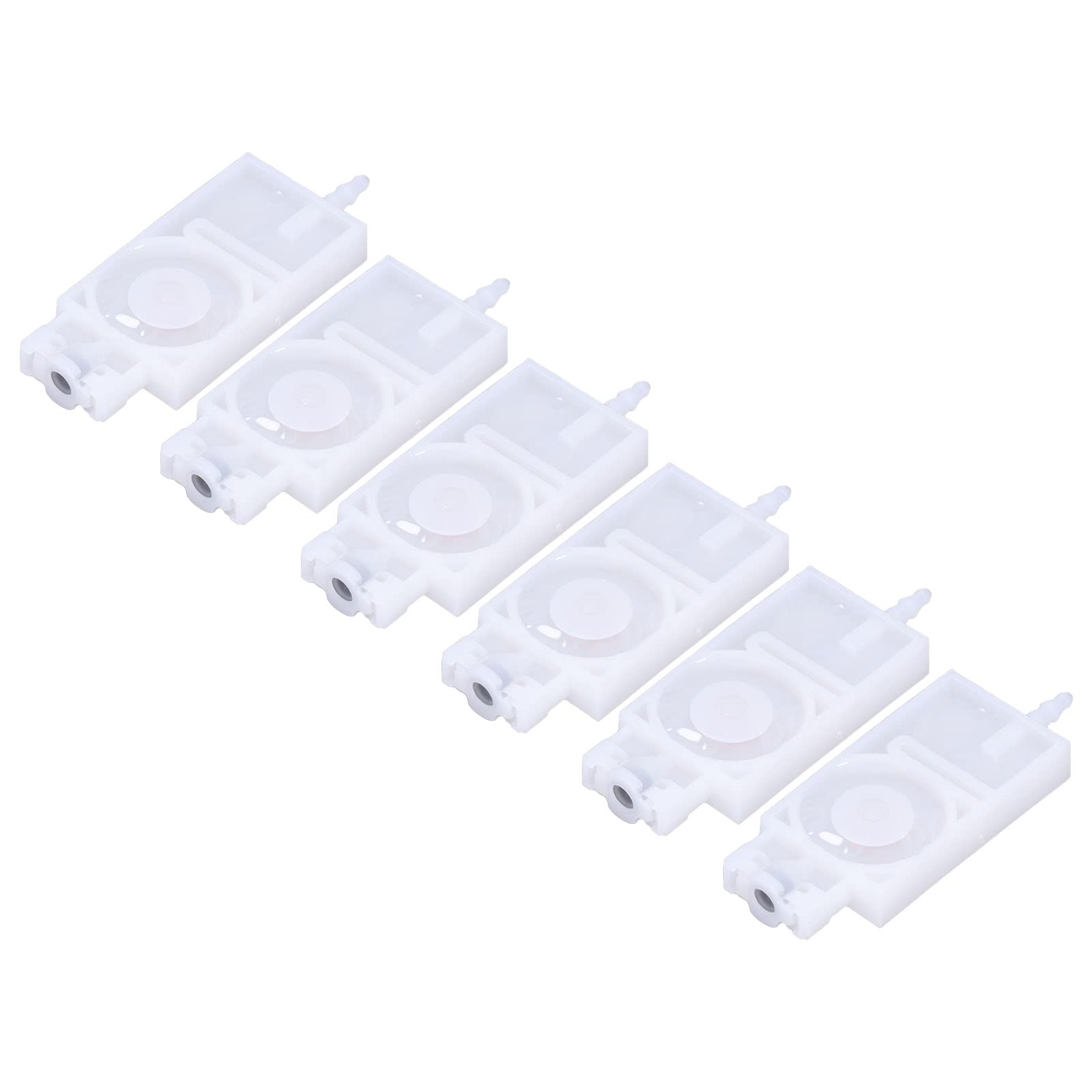 Amortisseur D'encre Remplacement de la Tête à Jet D'encre pour Imprimante XP600 - Amortisseur PP Rectangulaire de 6pcs - Forte Résistance à la Corrosion, Adaptée à L'encre de