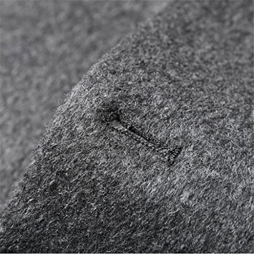 Men's Wool Coat Autumn Winter 40% Wool Men Thick Coats Turn Down Collar Male Fashion Wool Blend Jackets Outerwear Trench - Image 5