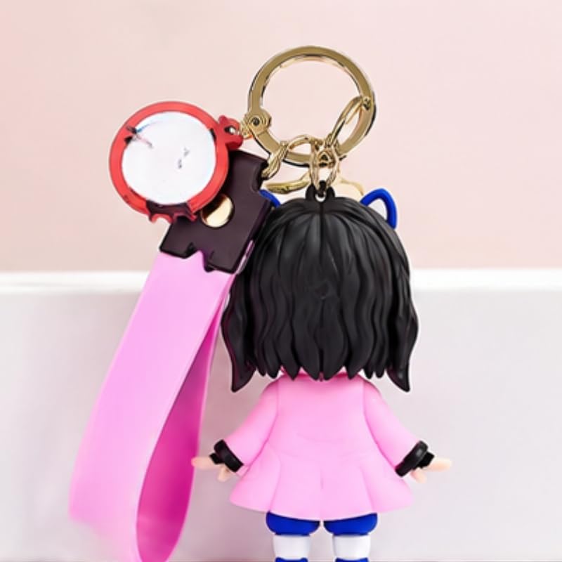 Image of Cute 3D Keychain | Keyring & Quirky Bag Charm | Hard Silicone, Unbreakable | Travel Essential | Kids Friendly | Strap & Bag Hook
