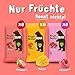 BEAR Fruchtrollen Mixbox I 100% Natürliche Inhaltsstoffe I Ohne Zusatz von Zucker I Gesunder Snack für Kinder & Erwachsene I 24 Beutel x 20g I 480g