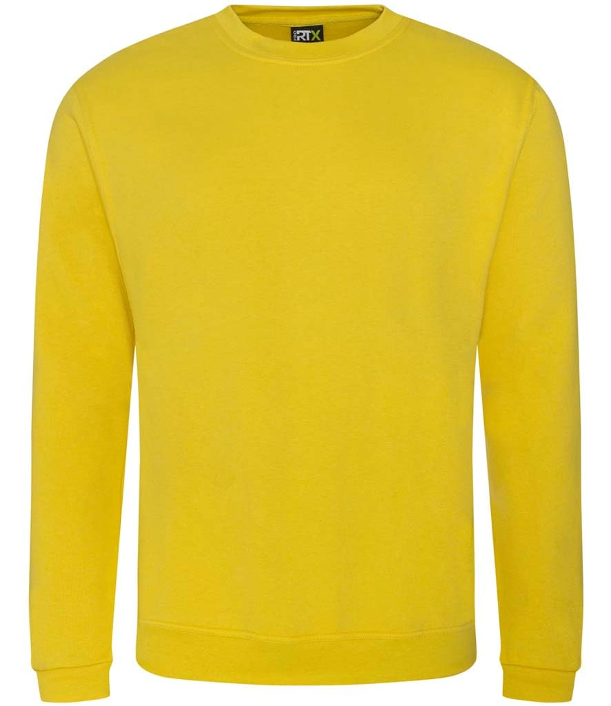 Super Lemon Men's Unisex Sweatshirt – Long Sleeve Casual Jumper for Work, Sports, Gardening, and Building, Ideal Workwear for Builders and Electricians (5XL,Yellow)