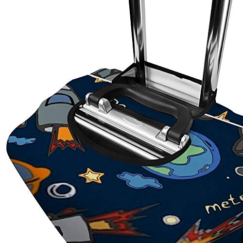 Cosmos Doodle housse de protection lavable contre les salissures de soute pour bagage