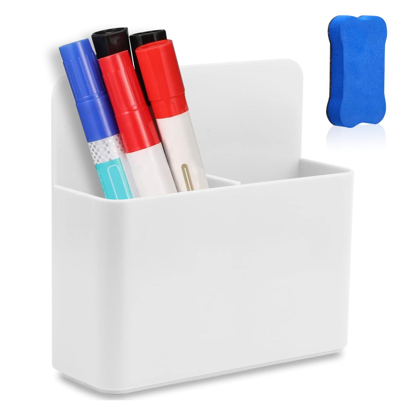 WHENZOO Large Capacity Pen Holder with Whiteboard Eraser