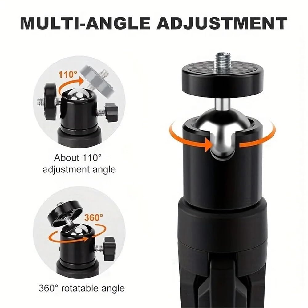 Mont Projecteur Mini trépied de projecteur Portable avec tête rotative à 360 °, adapté au support de projecteur multi-appareils, facile à transporter et à ranger Projecteur Bbrachet
