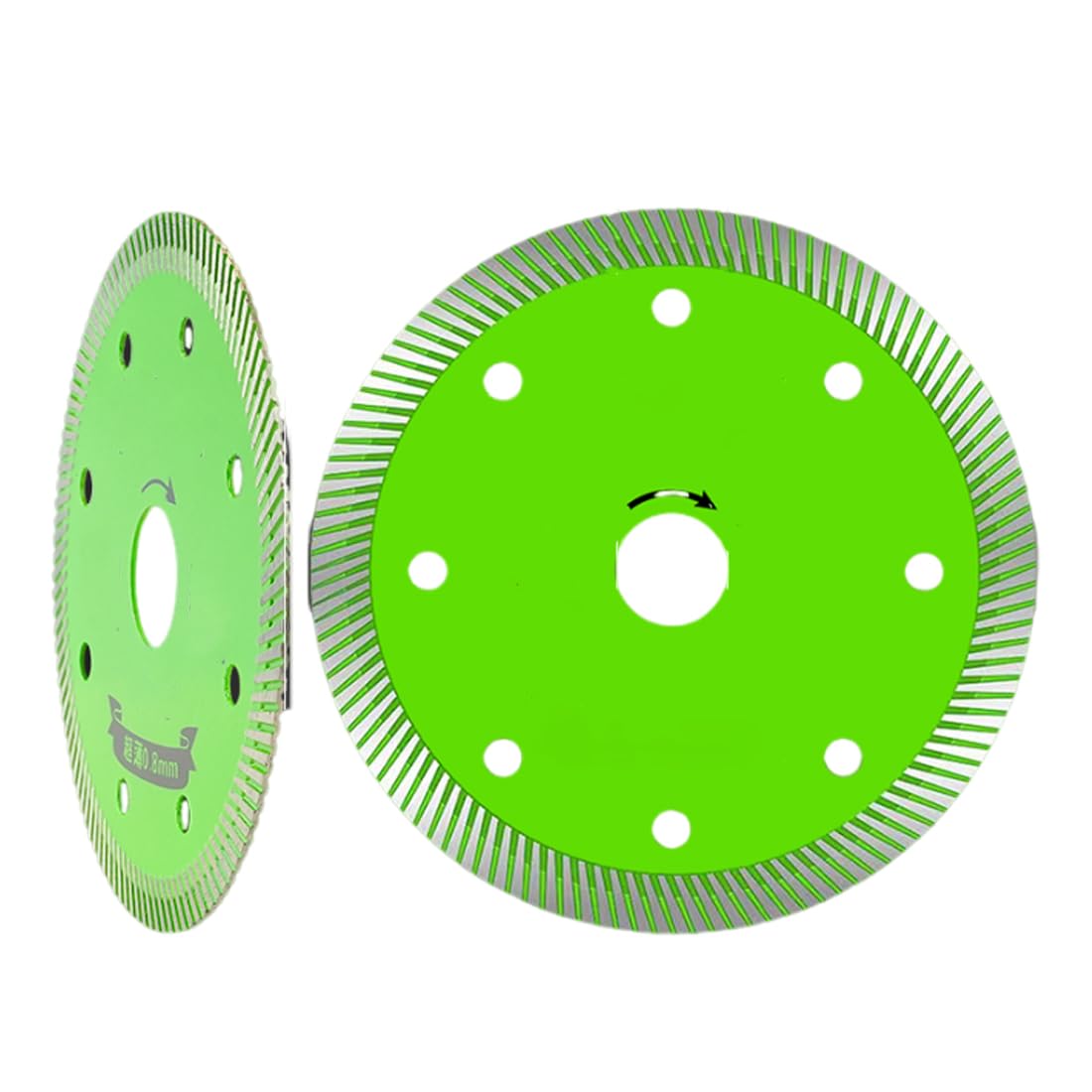 Brzeszczot diamentowy do cięcia płytek ceramicznych, 102x20x0,8mm, do fazowania i bardzo cienkiego cięcia na sucho, piękne szwy(5 Pieces)