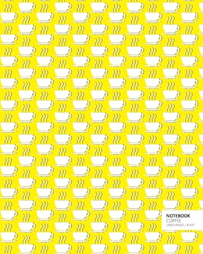 Preisvergleich Produktbild Coffee Notebook (8x10 Notizbuch) (Yellow)