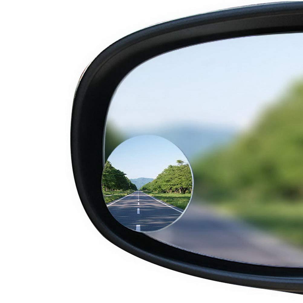 Anti Buée Voiture Lot De 4 Miroirs Angle Mort Pour Rétroviseur - Rotation 360°, Inclinaison Réglable, Adhésif 3M - Pour Voiture, SUV, Camion