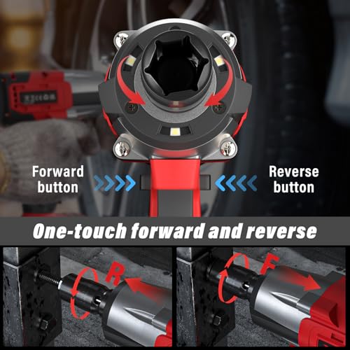 Clé électrique 2500 tr/min brushless avec douilles et embouts de vissage - 6