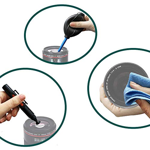 Kit de Limpeza 3 em 1 Sou Foto Klc-001 para Equipamentos Fotográficos e Óticos