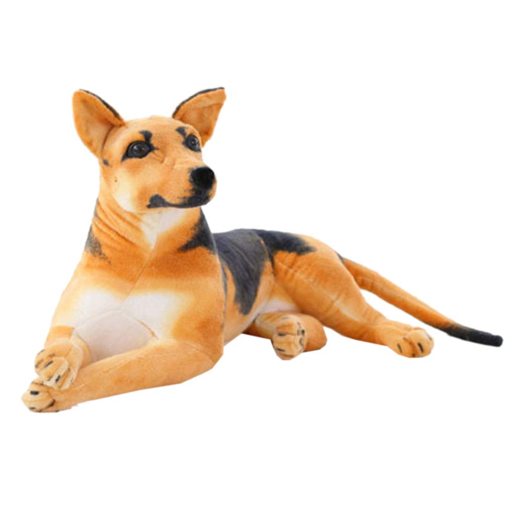 ⚠️訳アリ⚠️　シュタイフ　シェパード　ぬいぐるみ　犬　プレゼント　ギフト　子供 Amazon.co.jp: JAGETRADE リアルなぬいぐるみ枕ドイツ犬