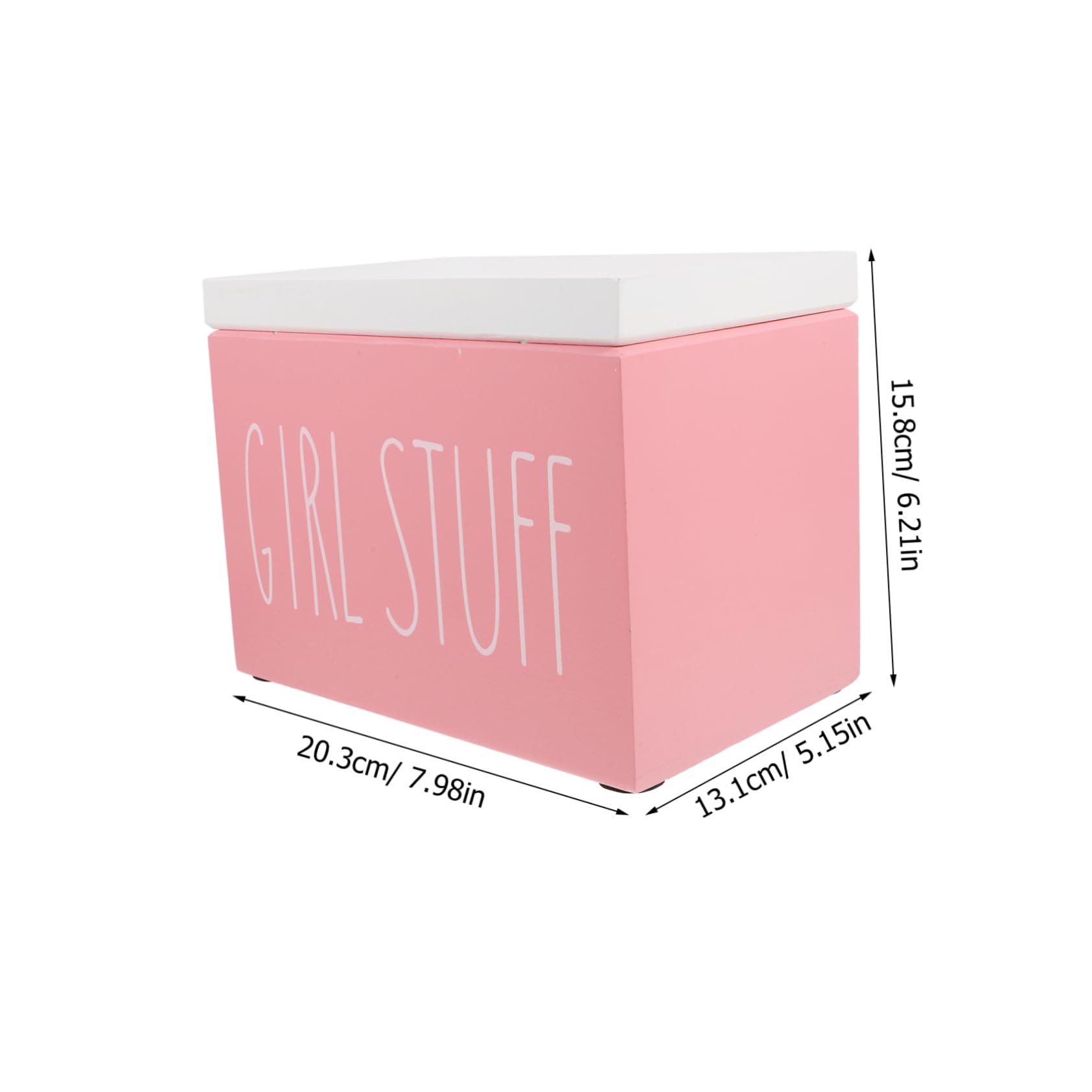 Scatola Legno Per Assorbenti Igienici Con Coperchio Organizer Per Prodotti Femminili Contenitore Di Stoccaggio Per Bagno Design Elegante e Spazio