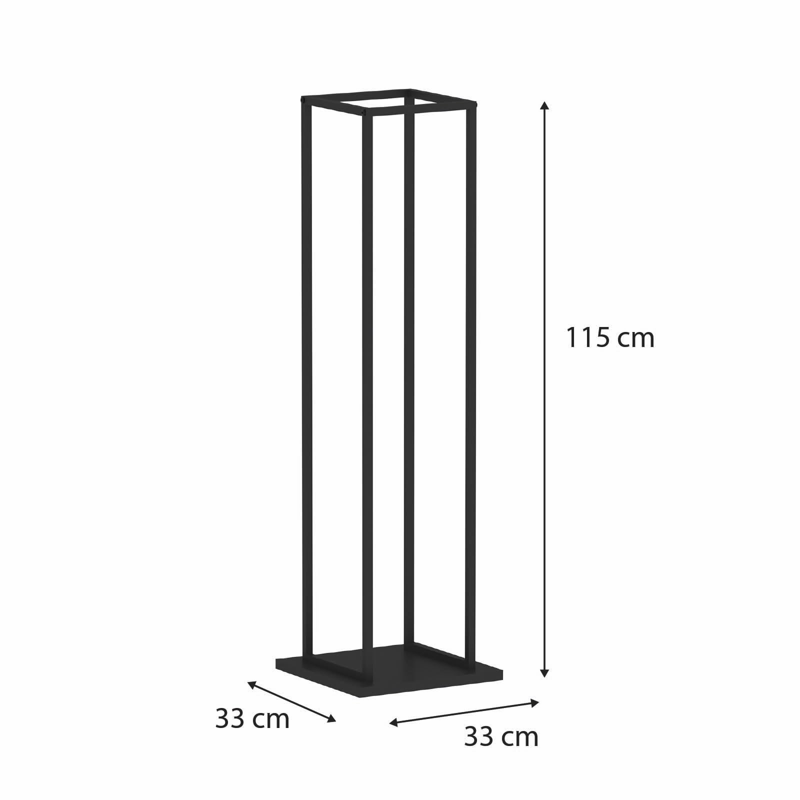 KEKAI Leñero/Estante " Design 33 * 33 * 115cm" Uso INTERIOR/EXTERIOR Cura della persona e salute