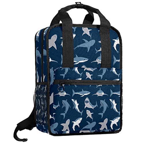 Sac à dos enfant requin bleu pour soulager les épaules des garçons