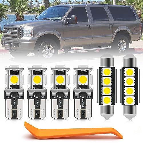 Kit 12 luces LED interiores blancas Ford Excursion 2000-2005