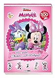  Disney Minnie: Mein großer Sticker- und Malspaß: über 500 Sticker: über 500 Sticker auf 30 Seiten, sowie 30 Seiten mit Ausmalbildern (schwarz-weiß)
