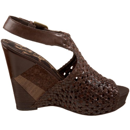 Image of SAM EDELMAN Women's Kasi Sandal, Dark Brown