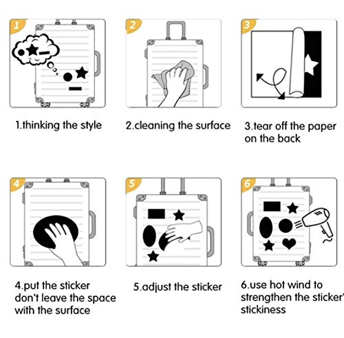 PIXELARTZ Rockband Theme DIY Vinyl Stickers for Laptop, Skateboard, Luggage, Snowboard, Refrigerator, Toys, Car, Bikes, Phones, Guitar (Multicolor) (2)