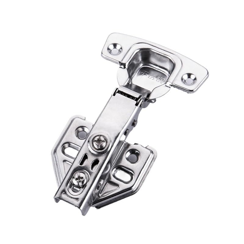 Charnière hydraulique en acier inoxydable pour porte d'armoire de cuisine Full Overlay