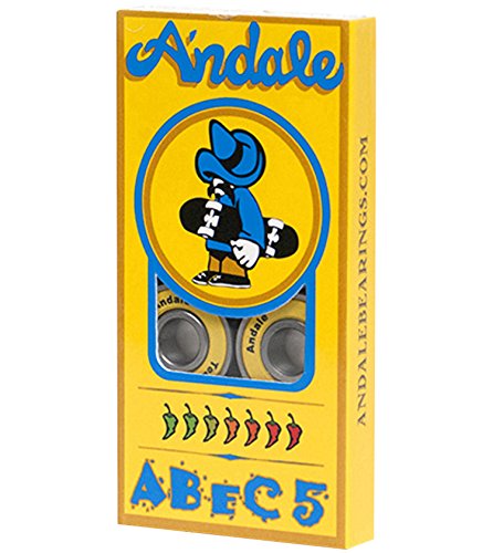 Andale Abec-5 Bearings Yellow