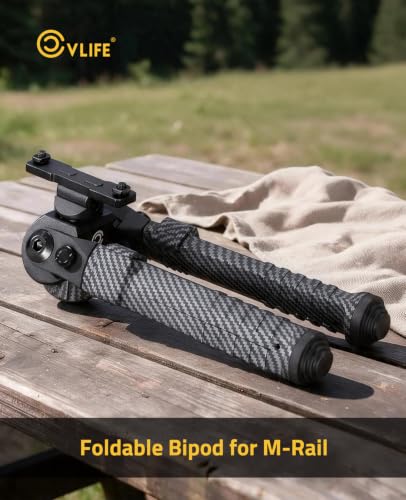 CVLIFE Bipod for M-Rail 30% Carbon Fiber Bipod 8-11 Inches - image 5