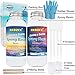HXDZFX Epoxy Resin Clear Crystal Coating Kit 940ml/34oz - 2 Part Casting Resin for Art, Craft, Jewelry Making, River Tables, Gloves, Measuring Cup and Wooden Sticks