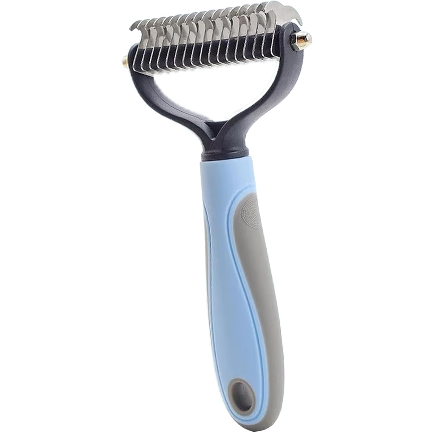 Pet Grooming Rake – Double-Sided Dematting Tool...