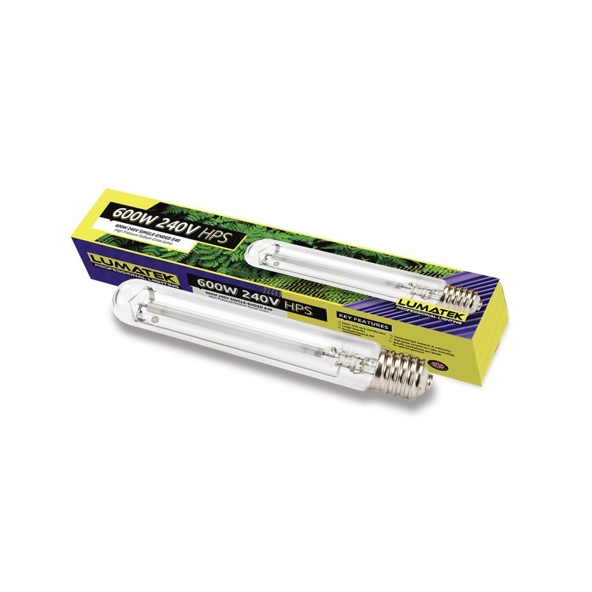LUMATEK AMPOULE HPS DUAL SPECTRUM 600W