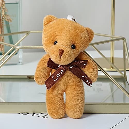 XUMIUZIY Muñeco de Oso de Peluche, Lindo Muñeco de Oso de Cabeza Grande con Pajarita para el Día de San Valentín, Cumpleaños, Boda, Ideal para Familiares y Amigos (Grande Pequeño Marrón Oscuro XUMIUZIY Muñeco de Oso de Peluche, Lindo Muñeco de Oso de Cabeza Grande con Pajarita para el Día de San Valentín, Cumpleaños, Boda, Ideal para Familiares y Amigos (Grande Pequeño Marrón Oscuro