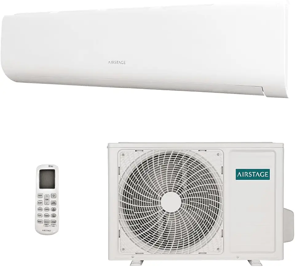 Ar-condicionado Split HW Inverter Fujitsu Airstage Essencial 18.000 BTUs R-32 Só Frio 220V