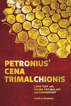 Paperback Petronius' Cena Trimalchionis: Latin Text with Facing Vocabulary and Commentary Book