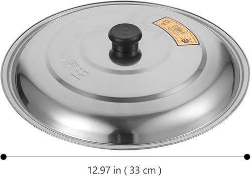 Miniatura 6 de STOBAZA Tapa universal  Tapa de acero inoxidable para ollas, se adapta a todas las ollas, sarteneswoks de 8 a 13 pulgadas