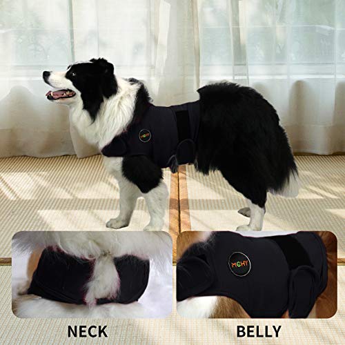 Image of MCHY Dog Anxiety Vest, Anxiety Relief for Dogs, Dog Calming Coat (Grey XL)