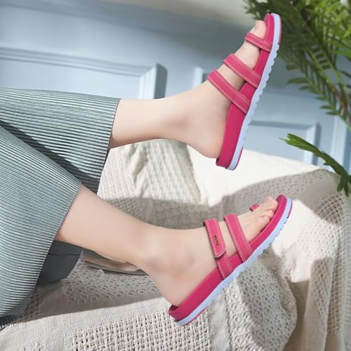 Image of KuaiLu Womens Slides Sandals With Arch Support Comfort Plantar Fasciitis